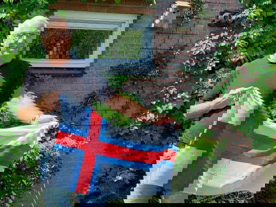 Elke dag een andere vlag te zien in Gaanderen