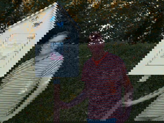 Door het hemelhuisje heb je een 'lijntje' met de hemel