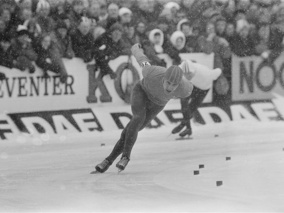 Kees Verkerk moet beter schaatsen, volgens zijn Noorse rivaal in 1969