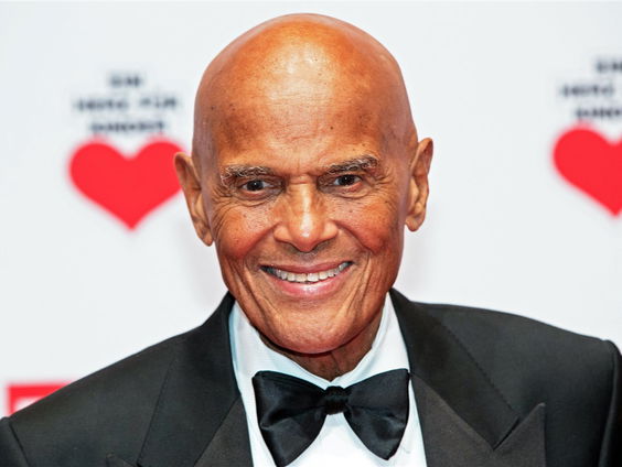 Izaline Calister over Harry Belafonte