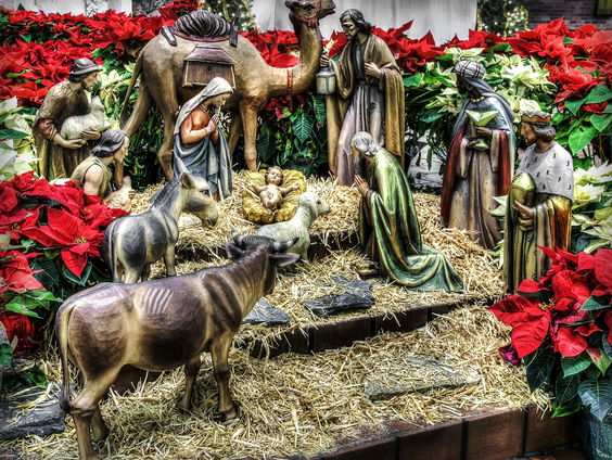 In 'kribjesdorp' Bennekom staan meer dan 100 kerststallen