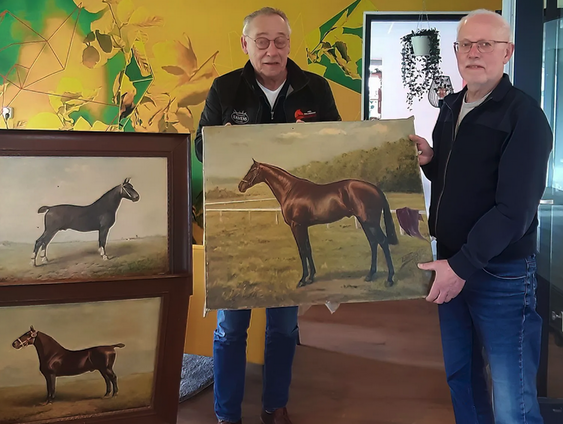 Historische vereniging zoekt schilderijen van Groningse dekhengsten