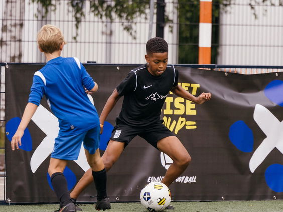 Streetwise Cup bij jubilerende Cruyff Foundation