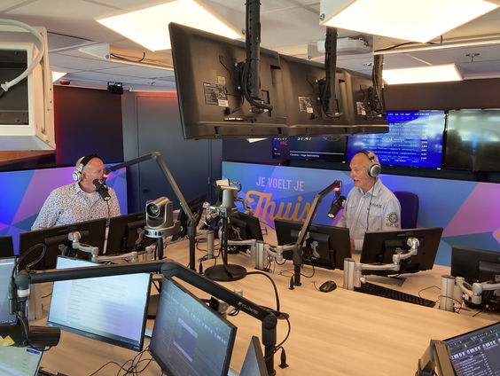 Toby Huizinga gepassioneerd radiotechnicus