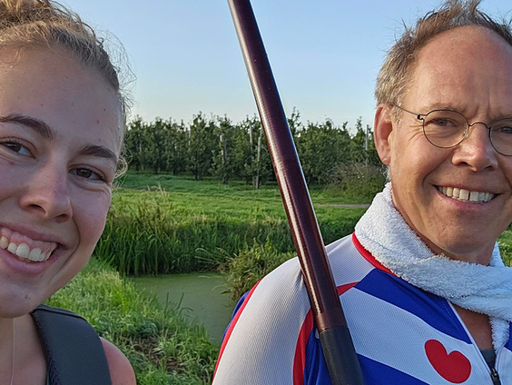 Nynke Heijenga loopt voor de zesde keer de Nijmeegse Vierdaagse