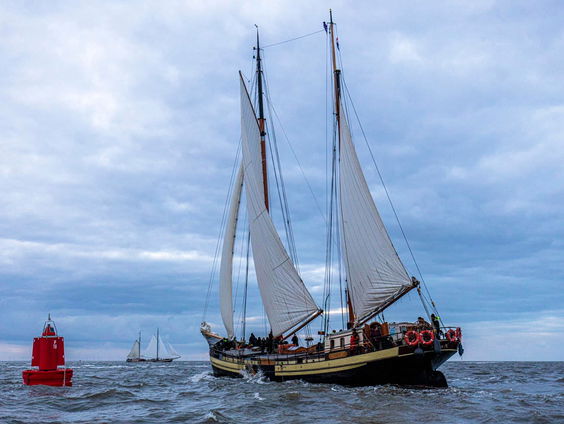 De waddenrace in Harlingen is van start!