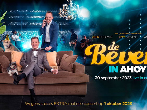 John de Bever over 'De Bevers in Ahoy'