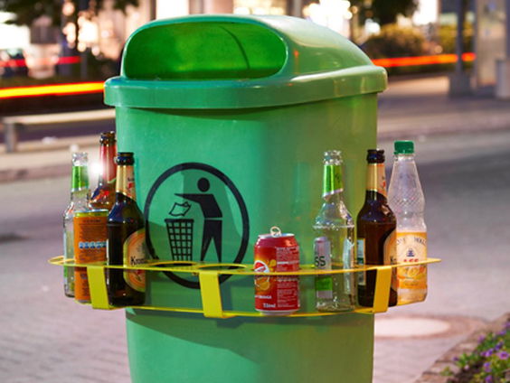 Een doneerring moet de straat schoon houden