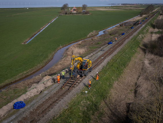 De treinen rijden weer! Oooh... toch niet...