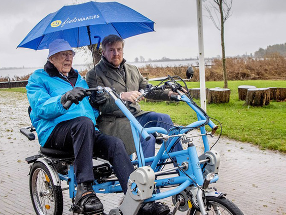 Fietsmaatjes in Waalre zorgt ervoor dat je samen kunt fietsen