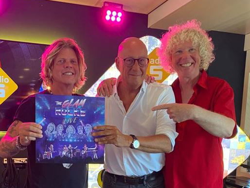 Toni Peroni en René Meister over de nieuwe LP van 'The Glamrocks'