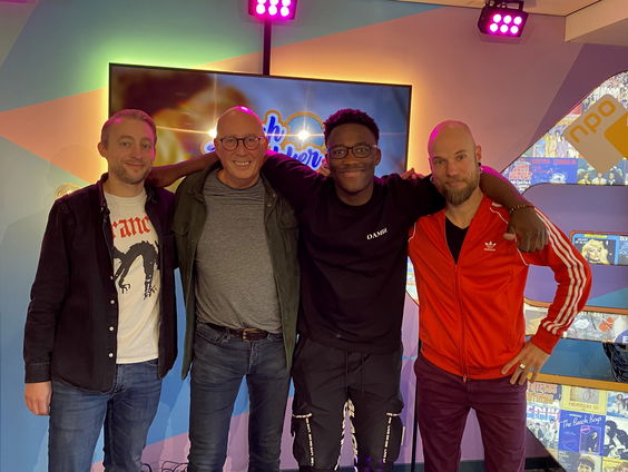 Nieuw muzikaal talent: Claude in de studio!