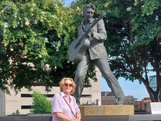 VakantieVerslaggever Margots droom komt uit in Memphis