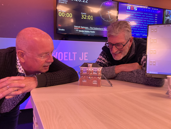 Luc Zwegers bestuurde NS-treinen en is nu modelspoorbouwer