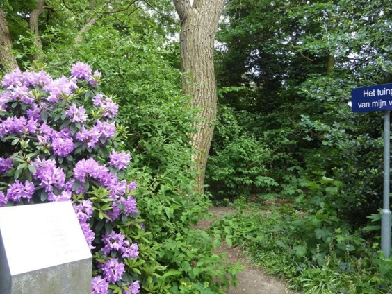 Het tuinpad van mijn vader