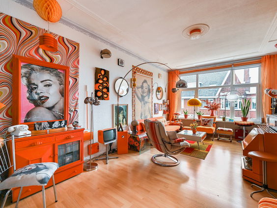 Jos Kneefel uit Voorburg zet zijn Marilyn Monroe retrohuis te koop