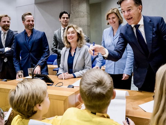 Wordt als de kleine kinderen!