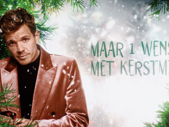 Jaap Reesema over zijn kerstsingle "Maar 1 Wens Met Kerstmis"