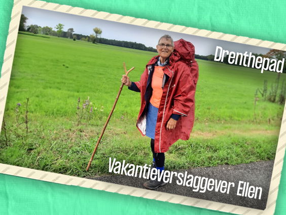 Vakantieverslaggever Ellen wandelt het Drenthepad