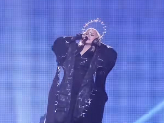 Madonna maakte indruk in Londen