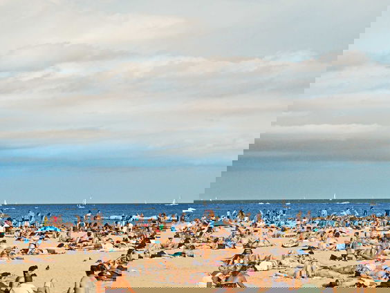 De zonnebrandpaal is in opkomst!