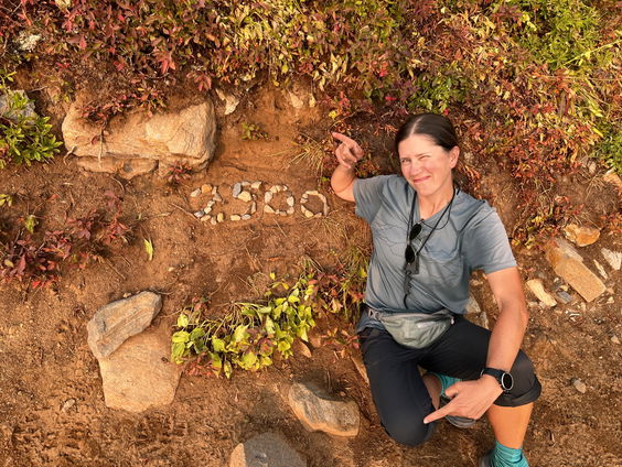 Lies Dieben wandelde de Pacific Crest Trail en schreef daar een boek over!