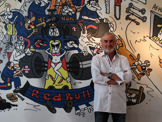 Striptekenaar Toon van Driel over zijn speciale Formule 1 tentoonstelling!