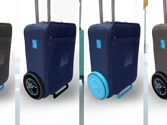 Guus Broeckx maakt de rolkoffer fluisterstil