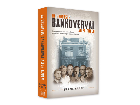 Frank Krake schreef een boek over ‘De grootste bankoverval aller tijden’