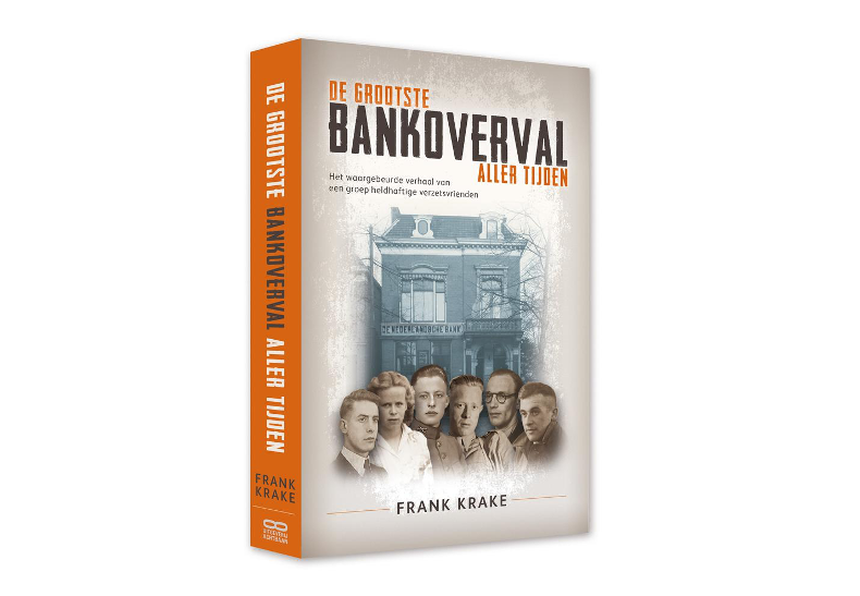 Frank Krake schreef een boek over ‘De grootste bankoverval aller tijden