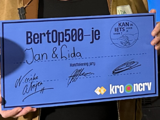 En het BertOp500-je gaat naar....