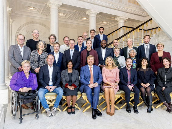 De laatste ronde: Michiel Driebergen lunchte met de koning en koningin