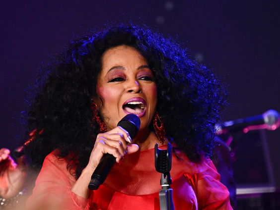 Giovanca over haar grote voorbeeld Diana Ross!