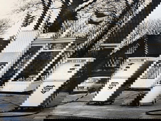 Goedkoop tanken bij de witte pomp