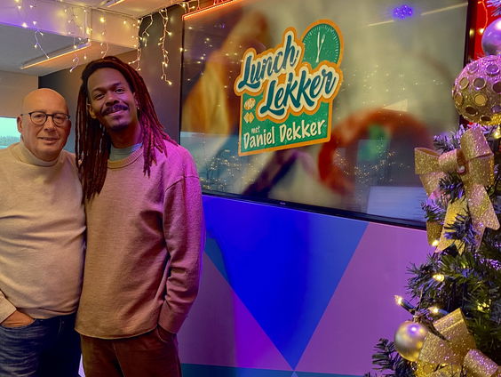 Jeangu Macrooy in de studio!