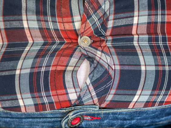 Een buikje hoort bij het ouder worden