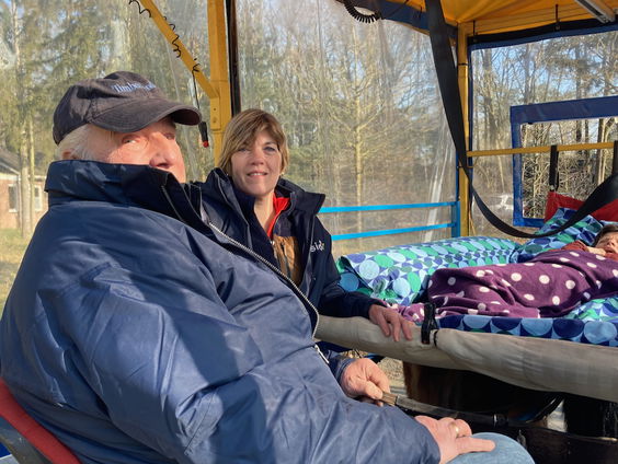 Een bijzondere activiteit bij Visio expertisecentrum