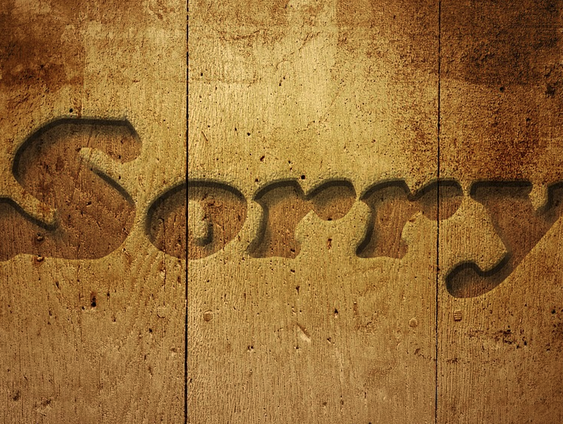 Ik bedoelde het niet zo!