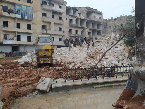 Medewerkers Dorcas helpen in aardbevingsgebied Syrië