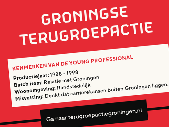 Groningen wil jonge werkenden lokken