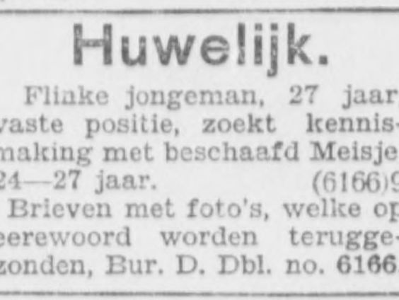 Van nu naar toen: Tinder bestaat 10 jaar, terug naar de contactadvertentie