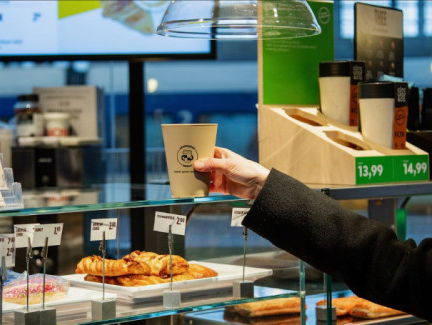 Statiegeldbekerproef op station Rotterdam