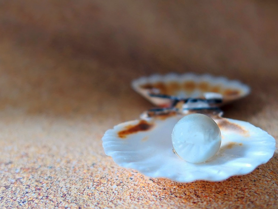 Een parel in Gods hand