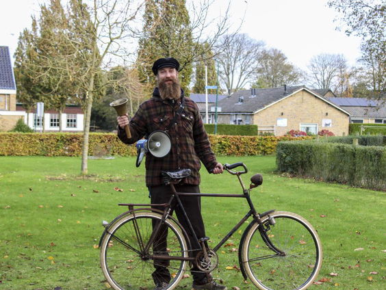 Attentie attentie: Schiermonnikoog heeft een nieuwe dorpsomroeper