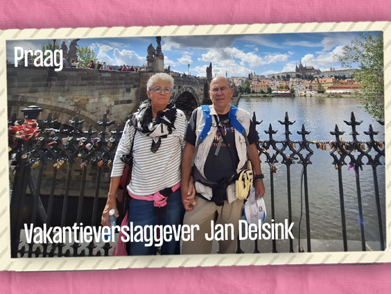 VakantieVerslaggever Jan Delsink zit in Praag
