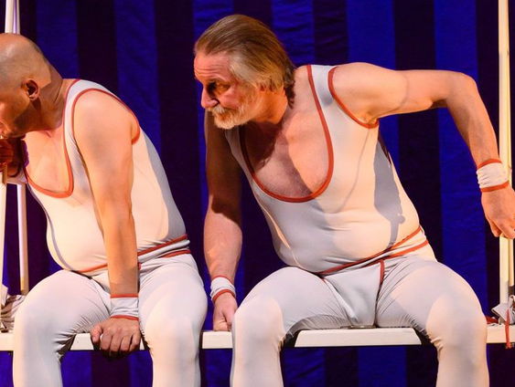 Peter Blok over de voorstelling 'Trapeze'