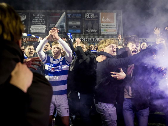 Spakenburg naar kwartfinales KNVB Beker tegen FC Utrecht