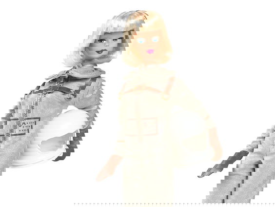 Barbie ging óók naar de maan in de sixties