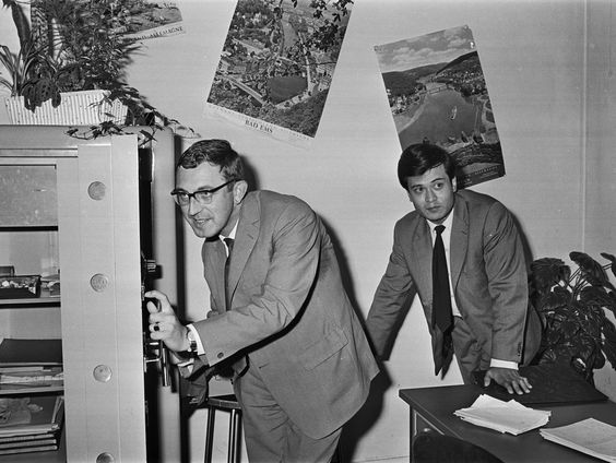 In de jaren 60 popten de bankovervallen als paddenstoelen uit de grond