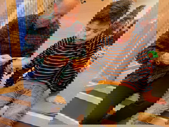 Joris Linssen loopt stage bij Bartiméus